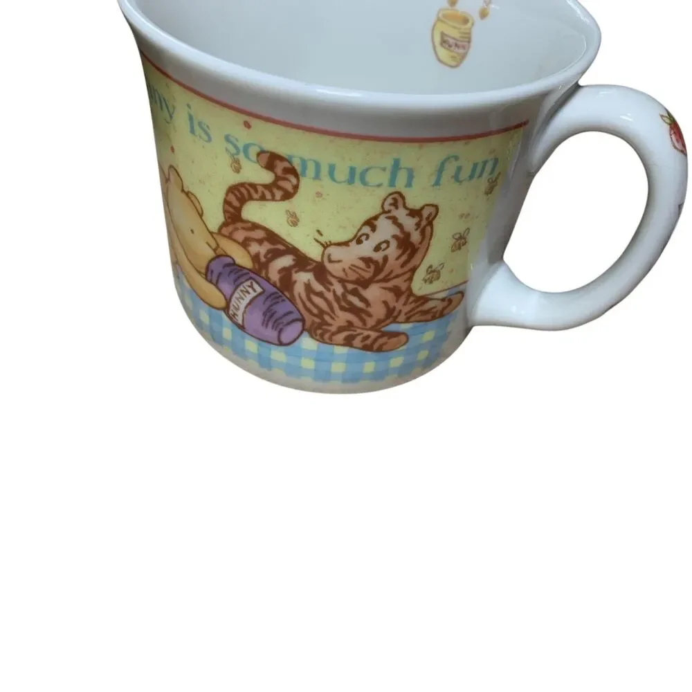 Vintage Disney Royal Doulton Winnie The Pooh Childrens Dish Set Plate Bowl Mug